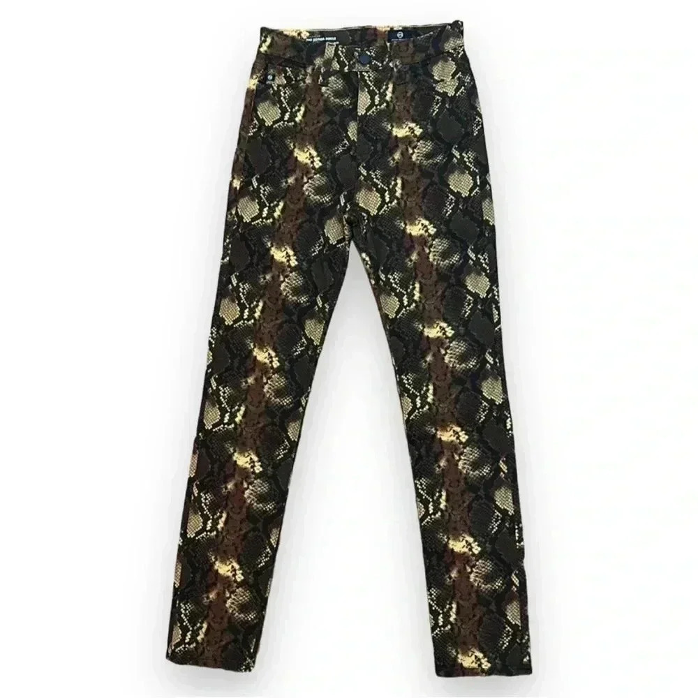 Adriano Goldschmied 25” The Sophia High-Waisted Skinny Ankle Jeans
